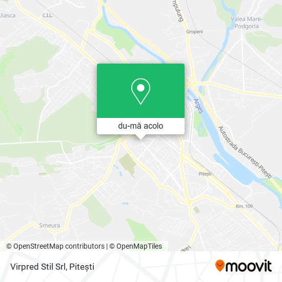 Hartă Virpred Stil Srl