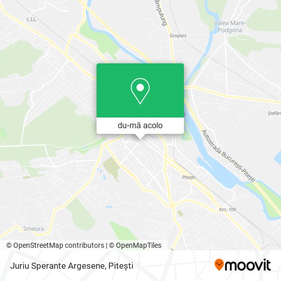 Hartă Juriu Sperante Argesene