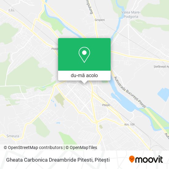 Hartă Gheata Carbonica Dreambride Pitesti