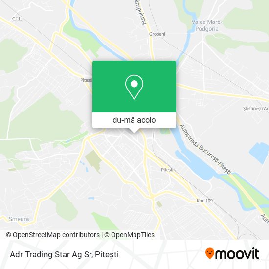 Hartă Adr Trading Star Ag Sr