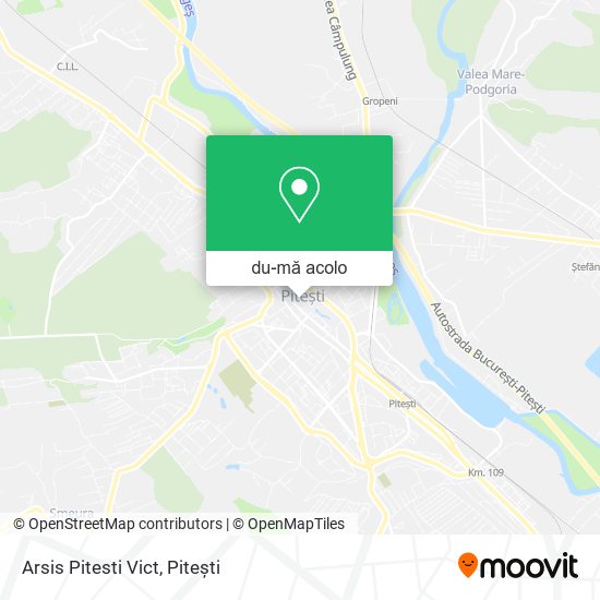 Hartă Arsis Pitesti Vict