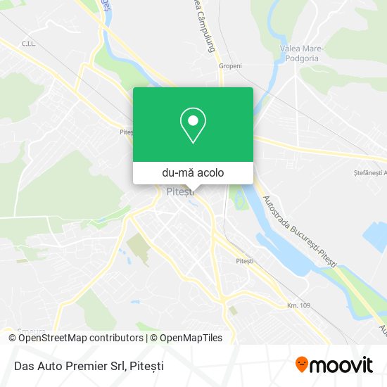 Hartă Das Auto Premier Srl
