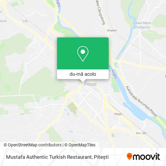 Hartă Mustafa Authentic Turkish Restaurant