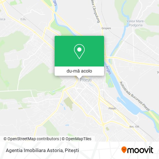 Hartă Agentia Imobiliara Astoria