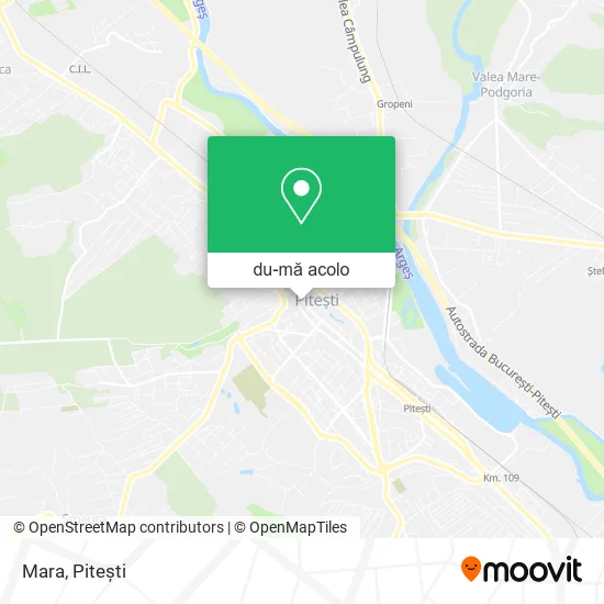 Hartă Mara