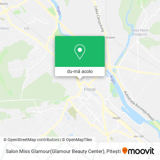 Hartă Salon Miss Glamour(Glamour Beauty Center)