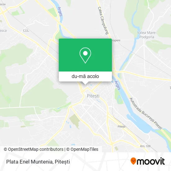 Hartă Plata Enel Muntenia
