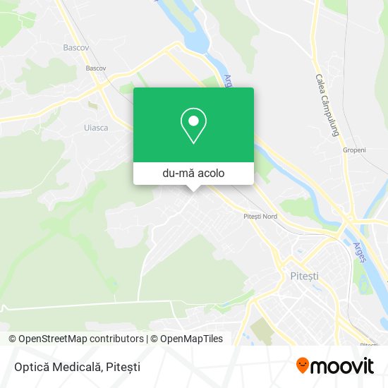 Hartă Optică Medicală
