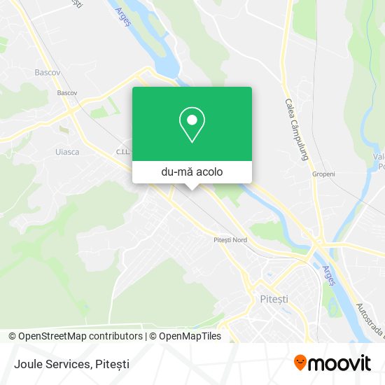 Hartă Joule Services