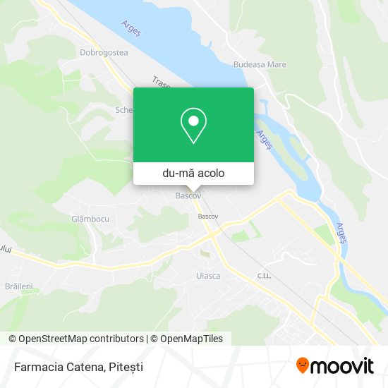 Hartă Farmacia Catena