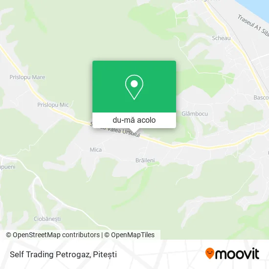Hartă Self Trading Petrogaz