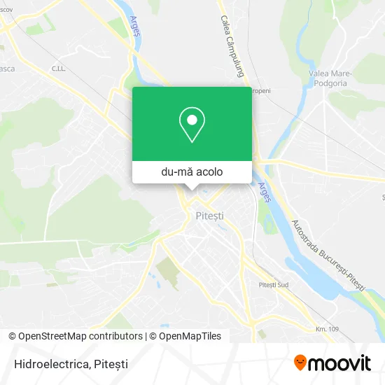 Hartă Hidroelectrica