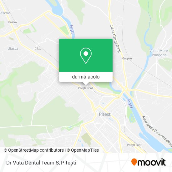 Hartă Dr Vuta Dental Team S