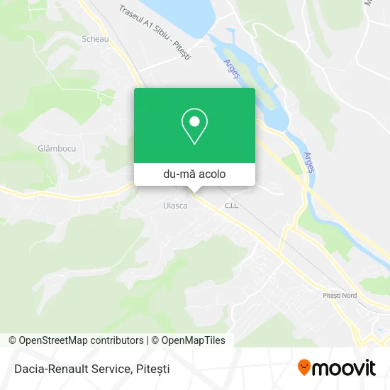Hartă Dacia-Renault Service