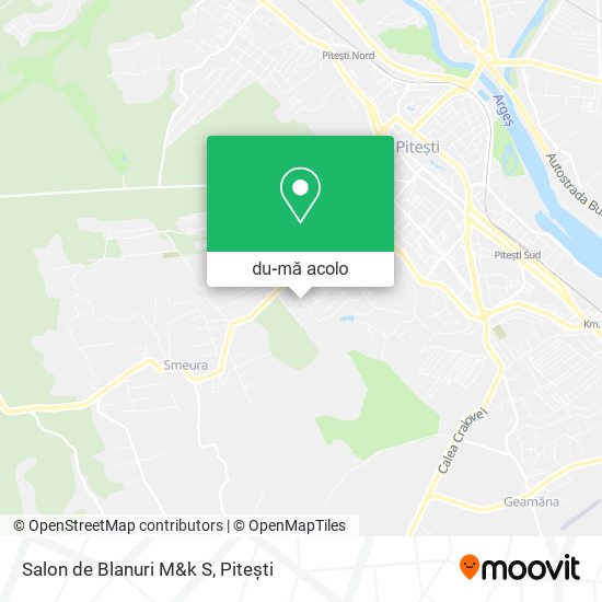 Hartă Salon de Blanuri M&k S