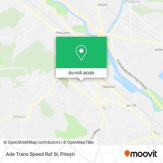 Hartă Ade Trans Speed Raf Sr