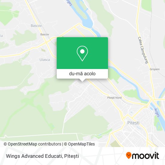 Hartă Wings Advanced Educati