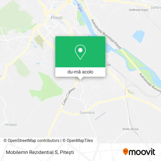 Hartă Mobilemn Rezidential S