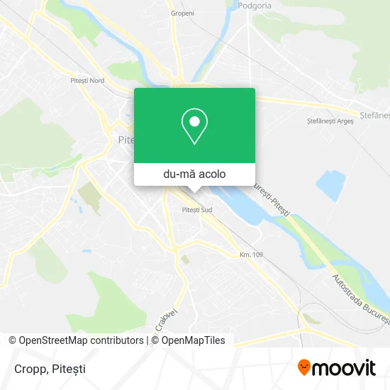 Hartă Cropp