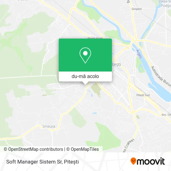Hartă Soft Manager Sistem Sr