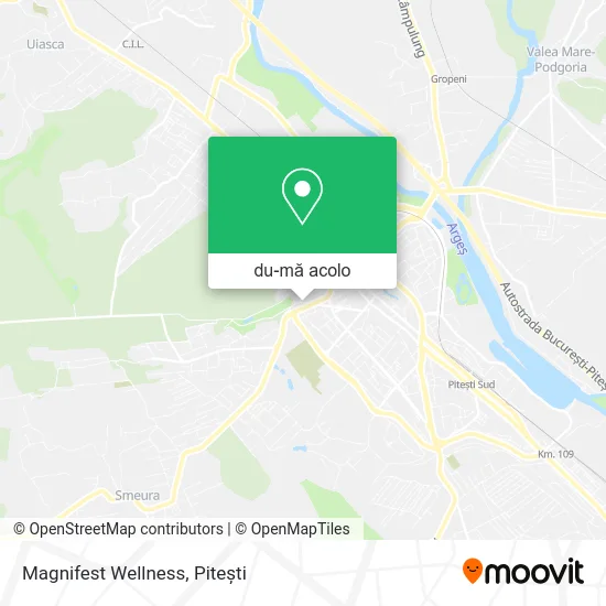 Hartă Magnifest Wellness