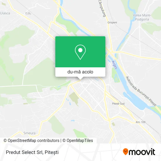 Hartă Predut Select Srl