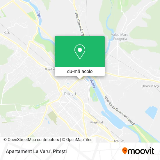 Hartă Apartament La Varu'