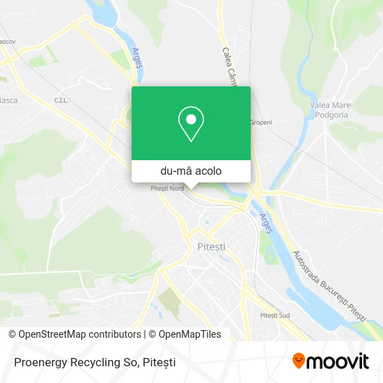 Hartă Proenergy Recycling So