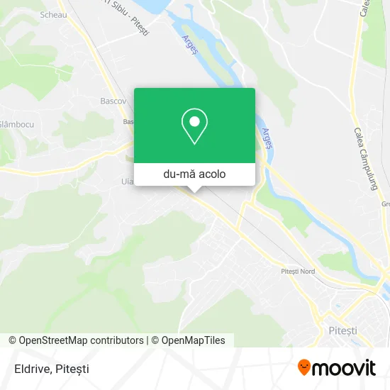 Hartă Eldrive