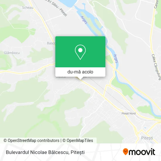 Hartă Bulevardul Nicolae Bălcescu