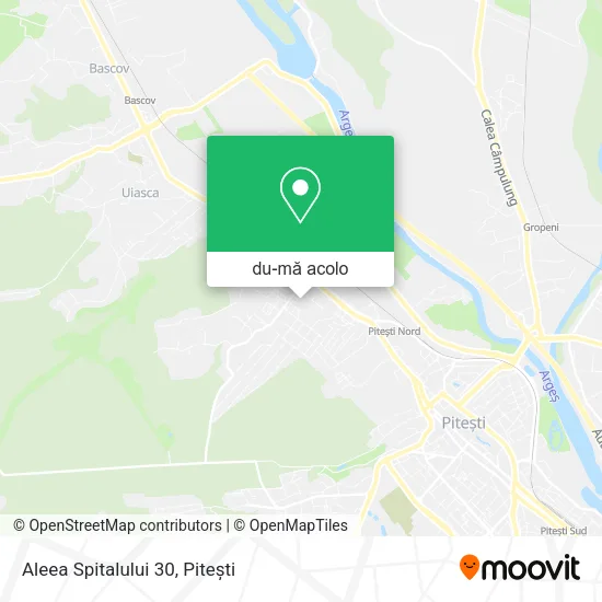 Hartă Aleea Spitalului 30
