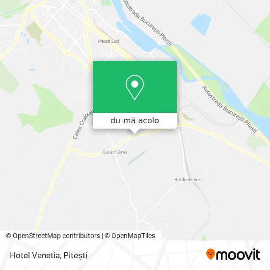 Hartă Hotel Venetia