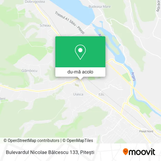 Hartă Bulevardul Nicolae Bălcescu 133