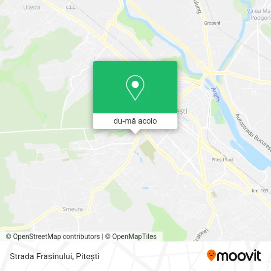 Hartă Strada Frasinului