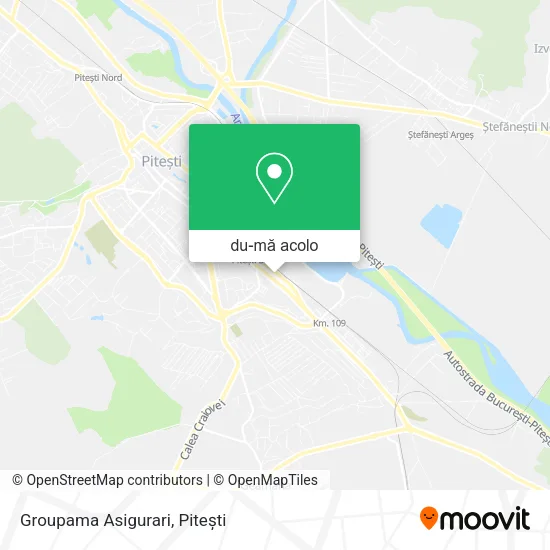 Hartă Groupama Asigurari