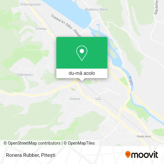 Hartă Ronera Rubber