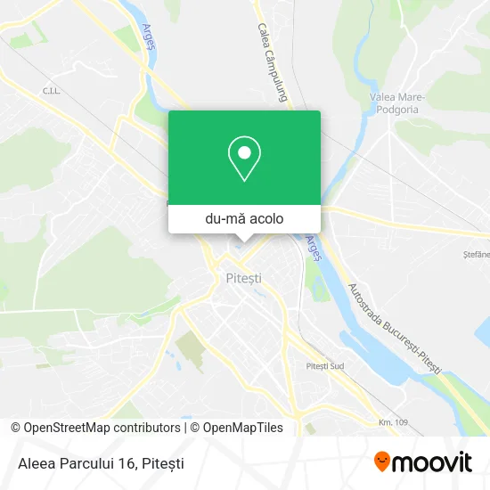 Hartă Aleea Parcului 16