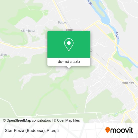 Hartă Star Plaza (Budeasa)