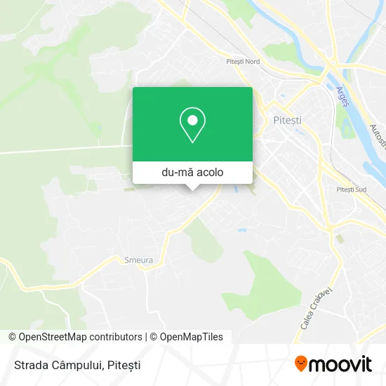 Hartă Strada Câmpului