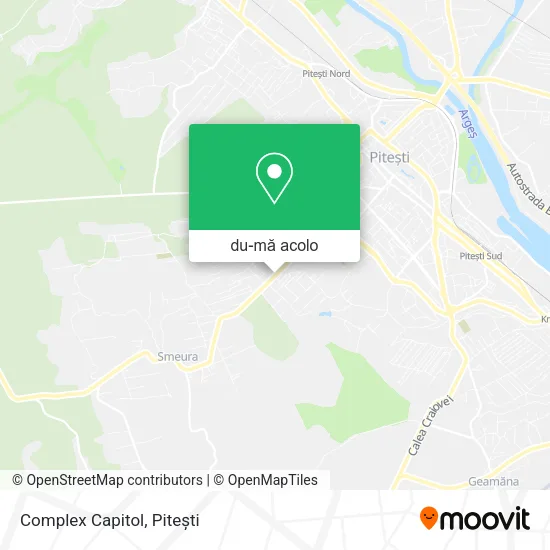 Hartă Complex Capitol