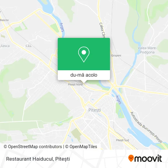 Hartă Restaurant Haiducul