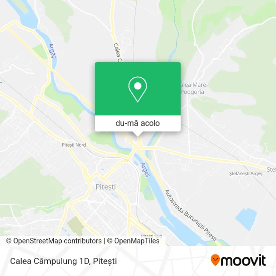 Hartă Calea Câmpulung 1D