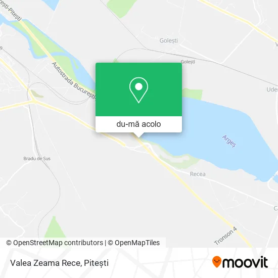 Hartă Valea Zeama Rece