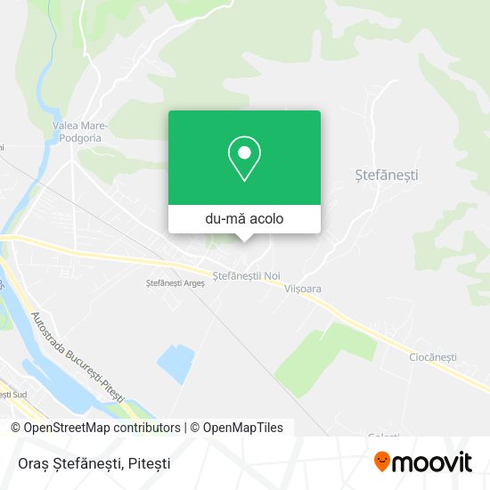 Hartă Oraș Ştefăneşti
