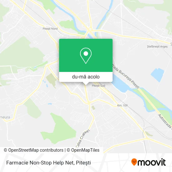 Hartă Farmacie Non-Stop Help Net