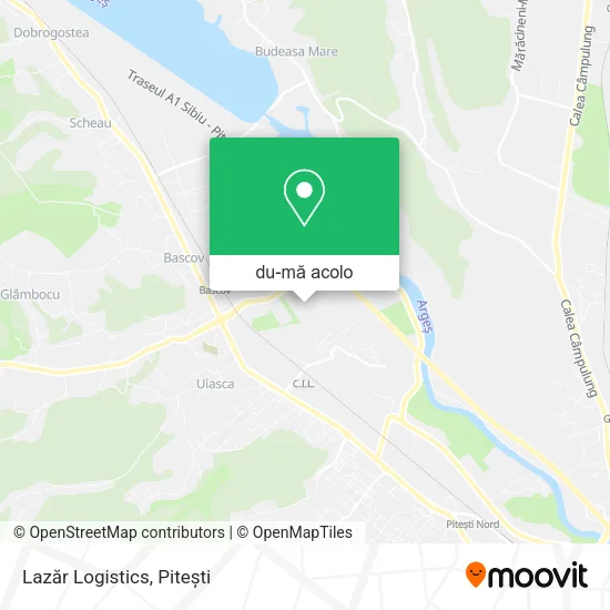 Hartă Lazăr Logistics