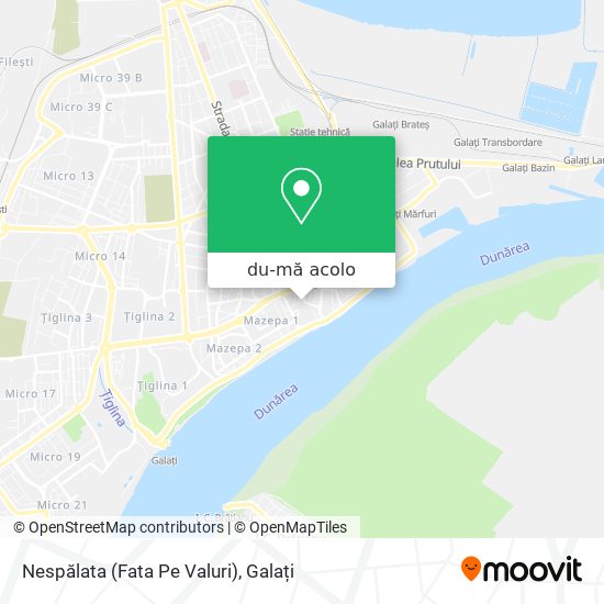 Hartă Nespălata (Fata Pe Valuri)