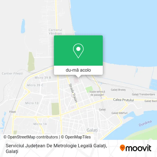 Hartă Serviciul Județean De Metrologie Legală Galați