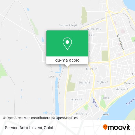 Hartă Service Auto Iulizeni