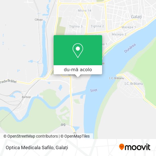 Hartă Optica Medicala Safilo